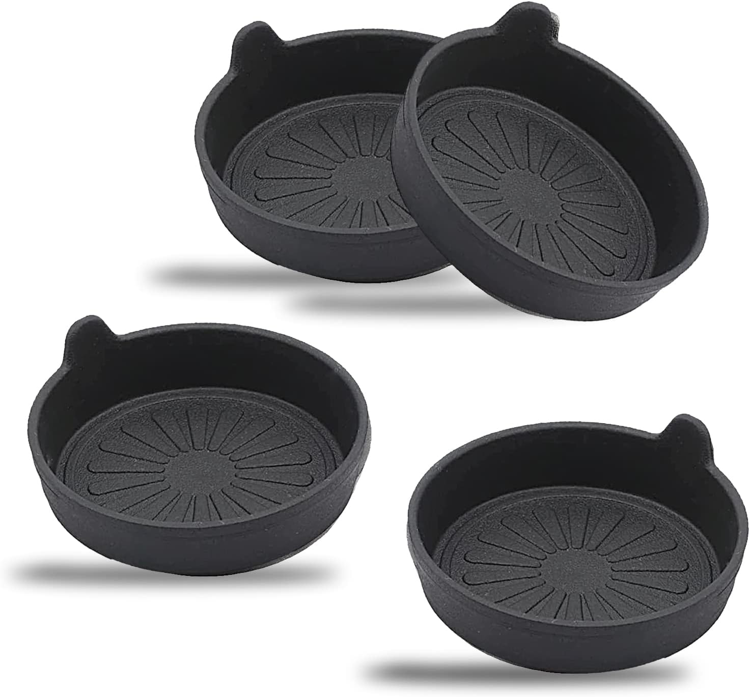 Car Cup Hplder Coaster 4 Pack, Universal Vehicle Coasters,Silicone Coasters for Cup Holders, Car Interior Accessories for Women Men Style-5