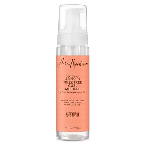 SheaMoisture Coconut & Hibiscus Frizz-Free Curl Mousse Cover