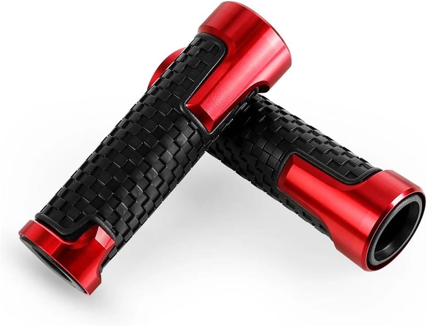7/8" 22mm Universal Motorcycle Handle Handlebar Hand Bar Grip For MT03 MT-03 MT 03 Accessories With MT03(Red1)