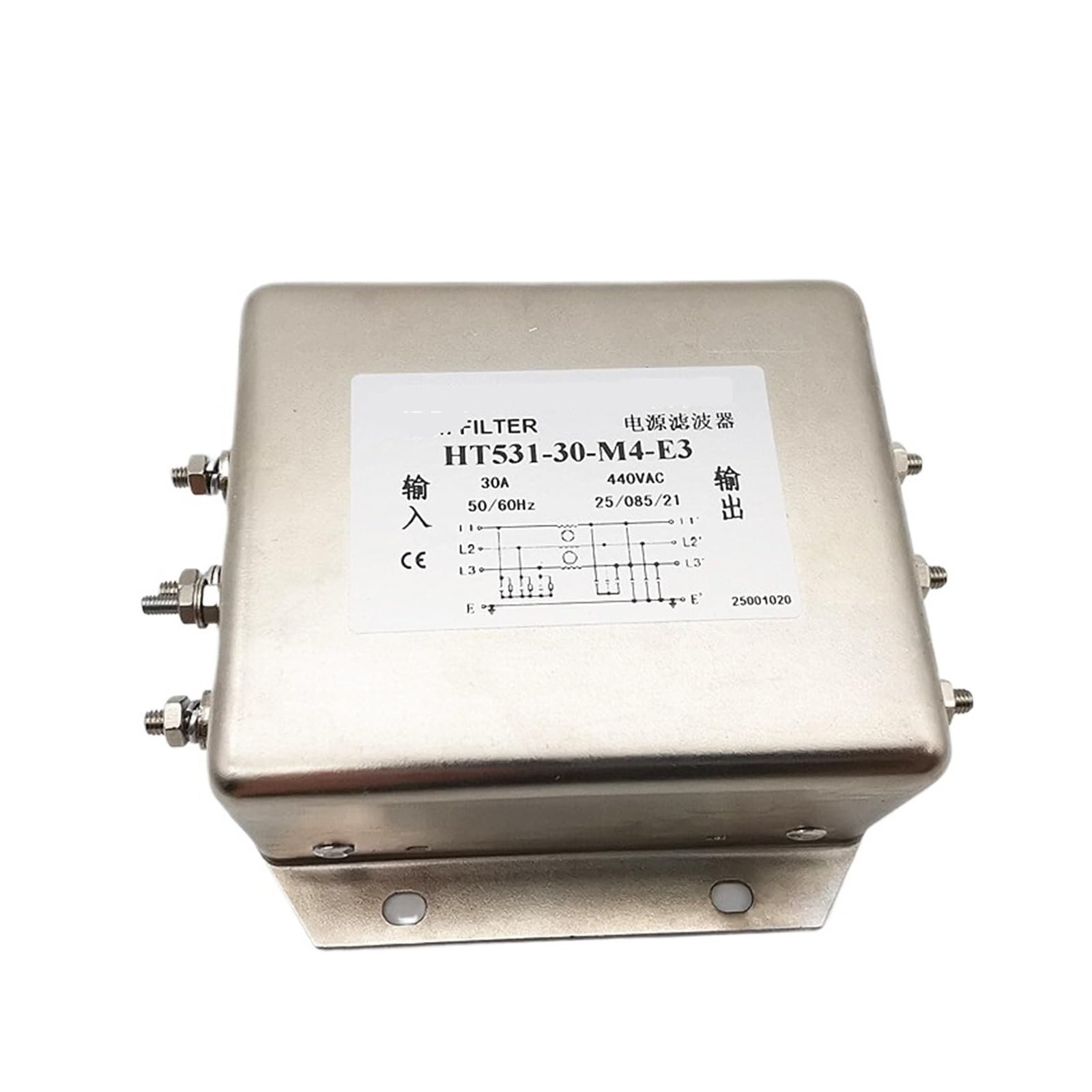 Filtro de Potencia trifásico soluciona averías por armónicos en sistemas de 380 V