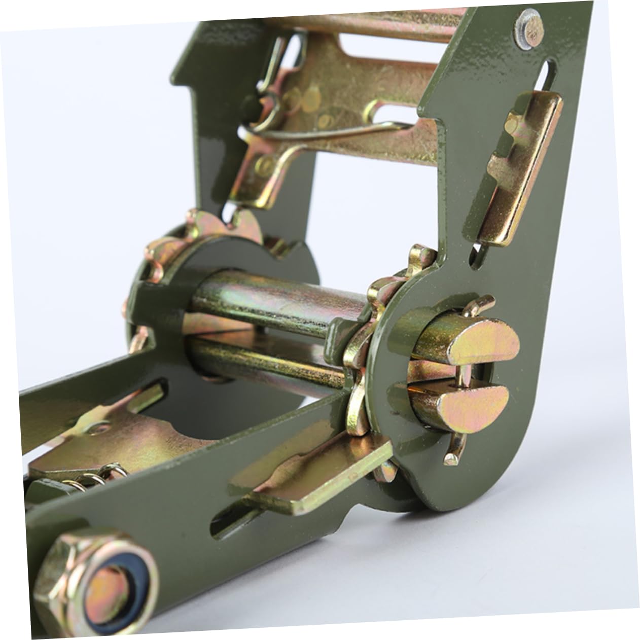 Artibetter Spanngurte mit Haken 6m lang LKW Spanngurte aus Metall und Polyester mit Starker Ratschfunktion für Motorrad und ATV Ladungssicherung