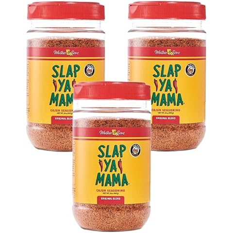 Slap Ya Mama Cajun Seasoning from Louisiana, Original Blend, No MSG and Kosher, 32 Ounce (Pack of 3) Cover