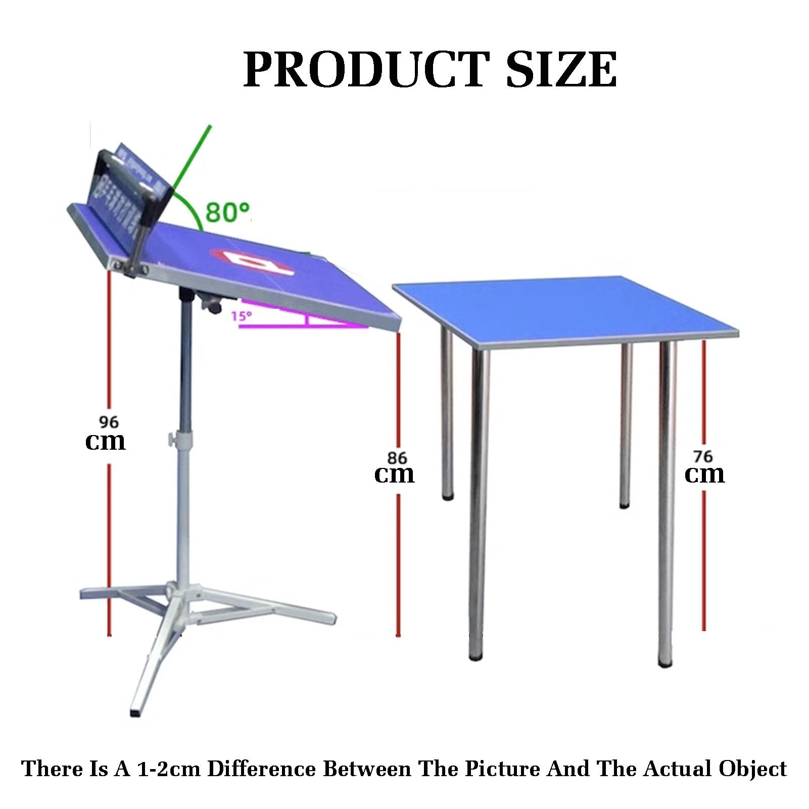 Table Tennis Return Board Set,Professional Table Tennis Rebound Board,Return Board Training Device,Angle Adjustable,Suitable for Home Gyms and Schools