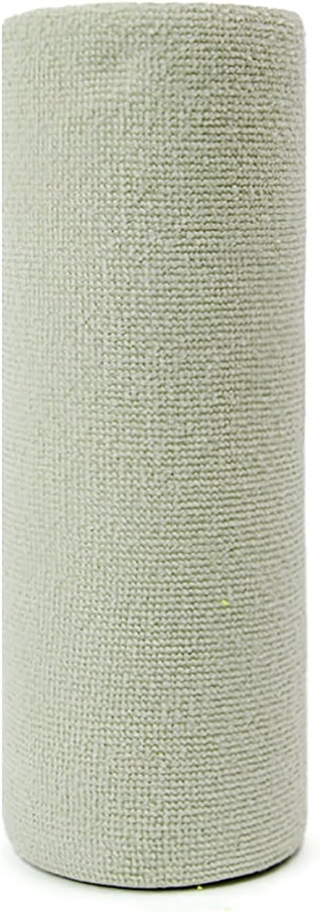 20 Sheets Microfibre Cloth Roll 25 x 25 cm Multifunctional Reusable Kitchen Roll Cleaning Towels Cloths Washable Rags for Washing Dishes Kitchen Canteen Bathrooms (20, Light Green)