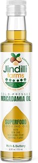 Jindilli Farms Macadamia Nut Cooking Oil- Australian Pure Cold Pressed Oil, Unrefined, Natural, High Smoke Point for Frying, Non GMO, Vegan, Keto Friendly and Gluten Free (8.5 fl oz)