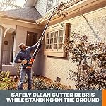 Worx Nitro 40V LEAFJET WG585 Leaf Blower Cordless Bundle with Universal Gutter Cleaning Kit - Image 7