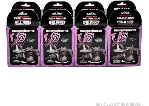 Miniatura 3 de WizKids D&D Icons of the Realms: Spelljammer: Adventures in Space - Ladrillo de refuerzo de 8 quilates