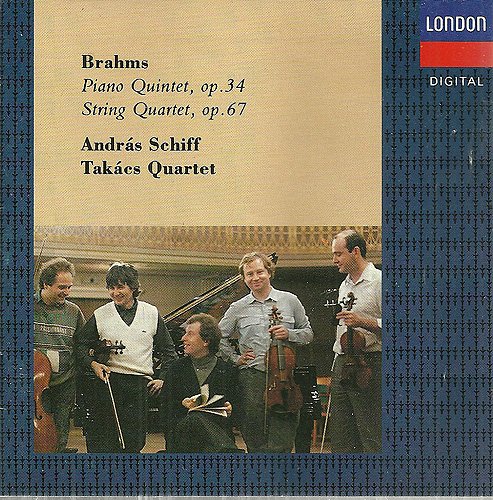 Brahms: Piano Quintet, String [Audio CD] Takacs String Quartet