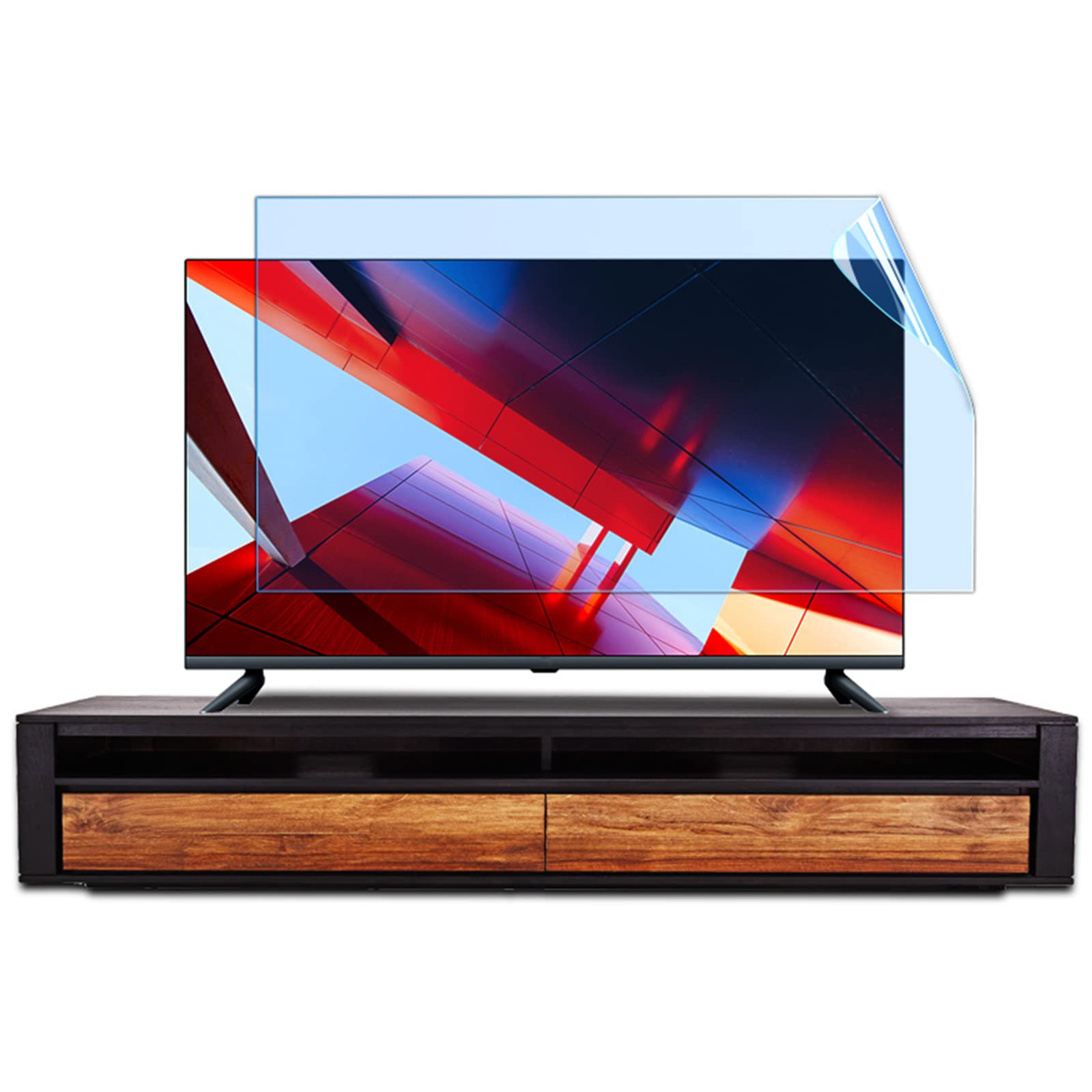 Protecteur d'écran TV anti-lumière bleue 50" filtre anti-reflet fatigue oculaire