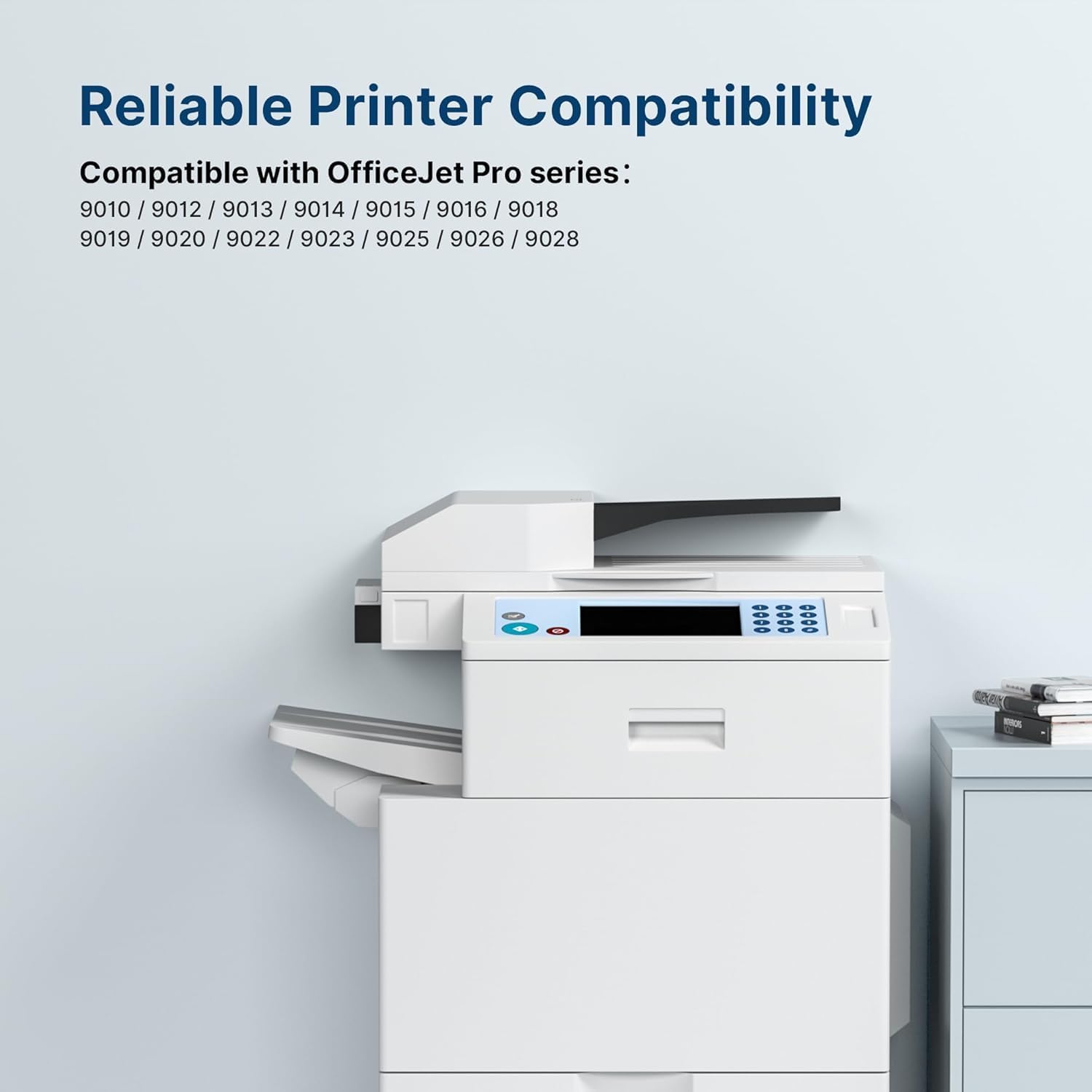 963XL Multipack Patronen Kompatibel für HP 963 963 XL Druckerpatronen für HP Officejet Pro 9010 9012 9013 9014 9015 9016 9018 9019 9020 9022 9023 9025 9026 (Schwarz Cyan Magenta Gelb, 4er-Pack) - 4