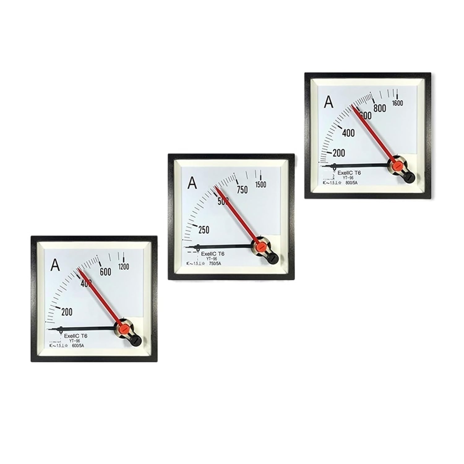 YT96 二針防爆二重過負荷電流計 200/5 30/50/75/100/a/1(AC 250-1A