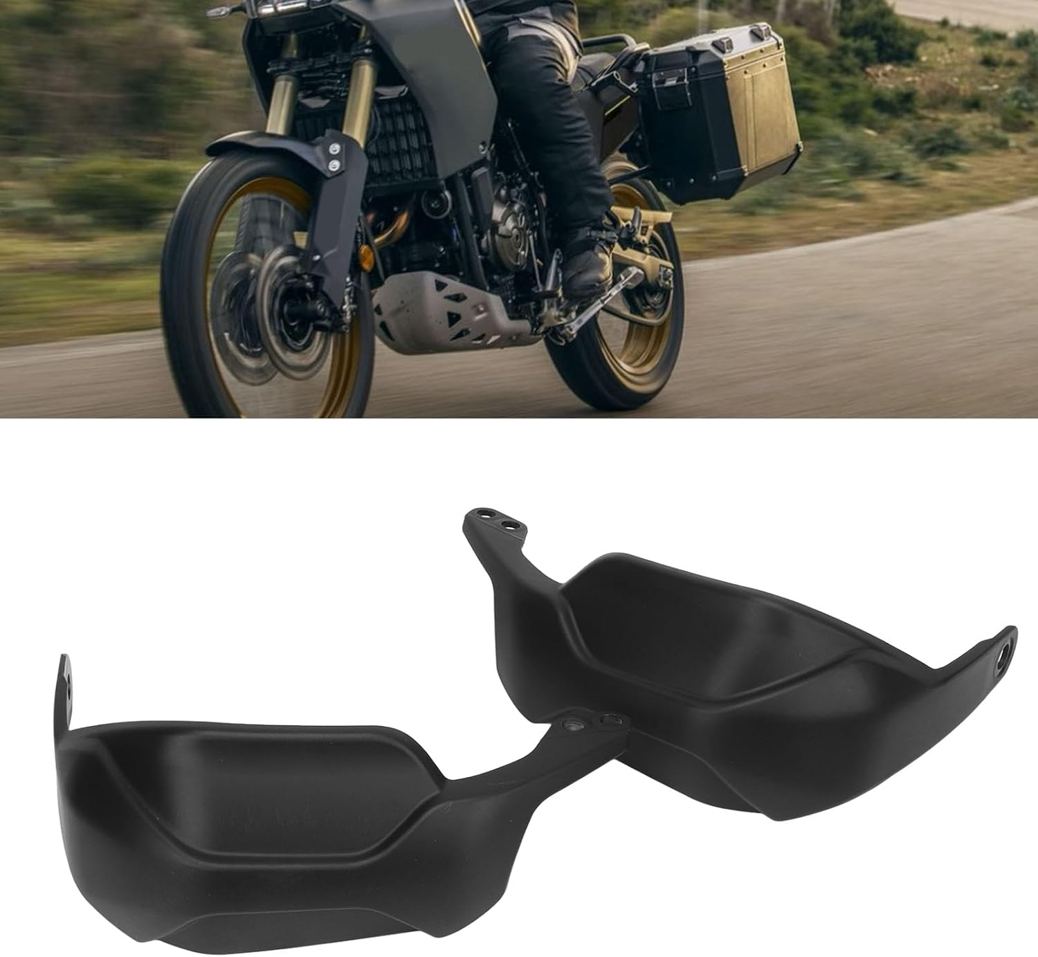 Motorcycle Handguards for Tenere 700 2019 2023 ABS Hand Protector Windproof Handguards for Enhanced and Stylish Upgrade