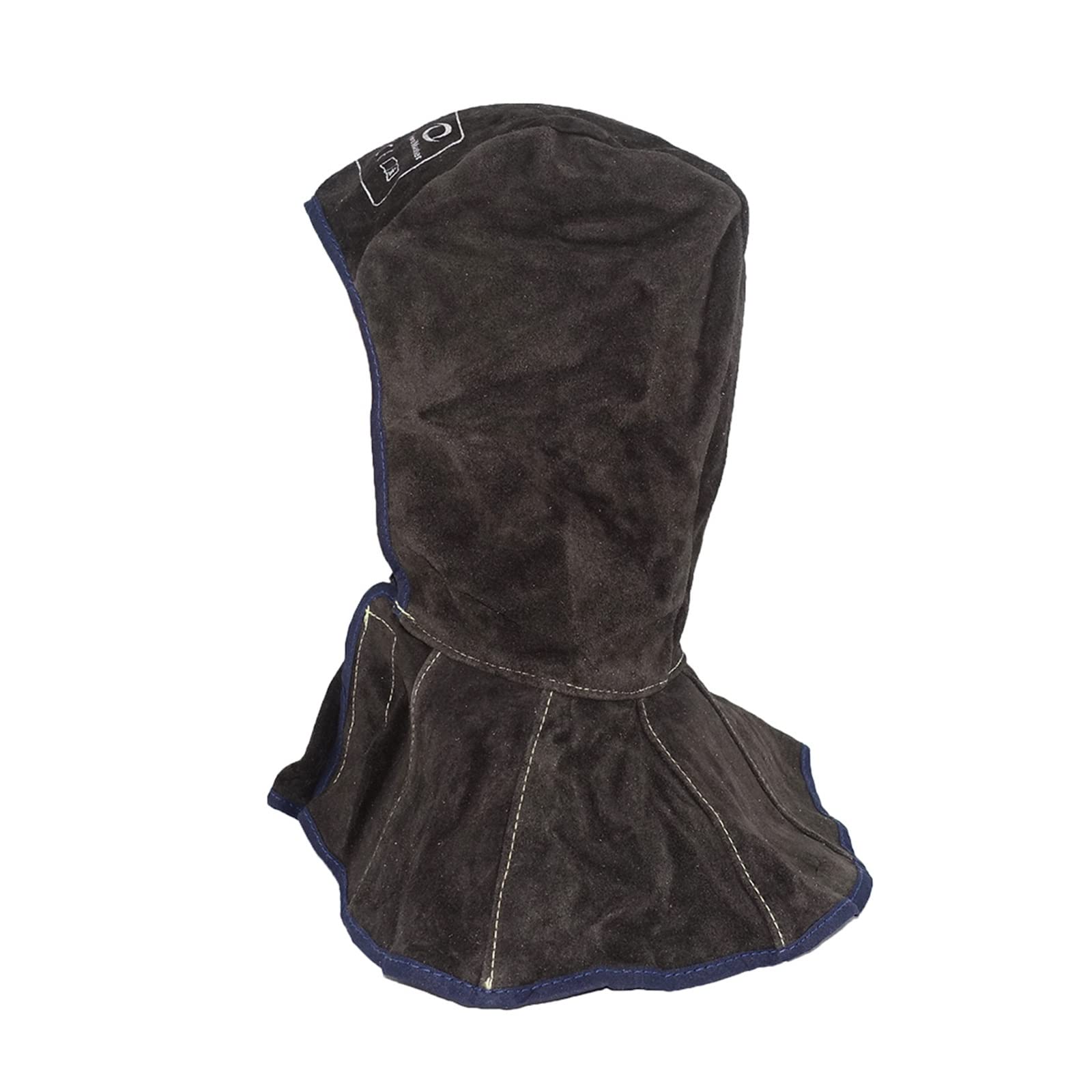 Welding Supplies Professional Welding Hood Leather Weld Cap Spark Flame Retardant for Welder Helmet,Face Mask Shawl(Brown)