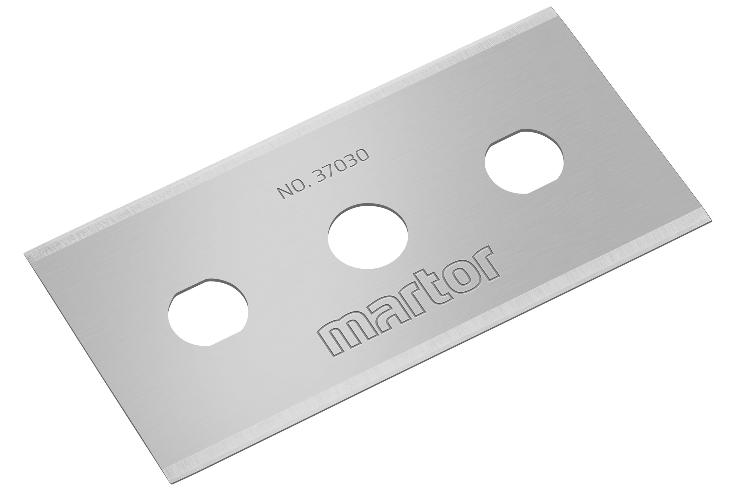MARTOR 250 x OSTRZE PRZEMYSŁOWE, ostrza zapasowe do noży segmentowych, noży bezpieczeństwa, 22 mm, ostre, w podajniku, 4-krotnego użytku, NR. 37030