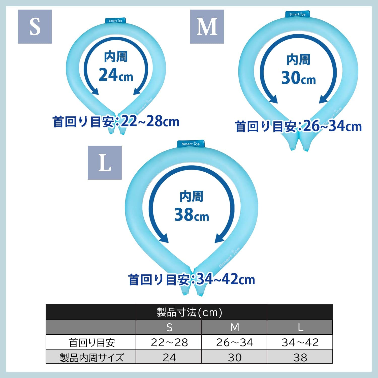 ネッククーラー　Neikoy 色ブルー ネッククーラー Neikoy ショクブルー