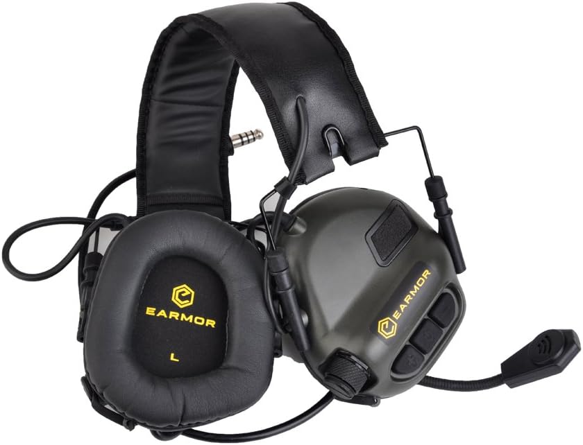 tappo auricolare elettronico per la caccia