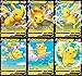 Pikachu Ultra Rare Card Lot - x6 Pokemon Card Set - Pikachu V - Flying Pikachu V - Surfing Pikachu V