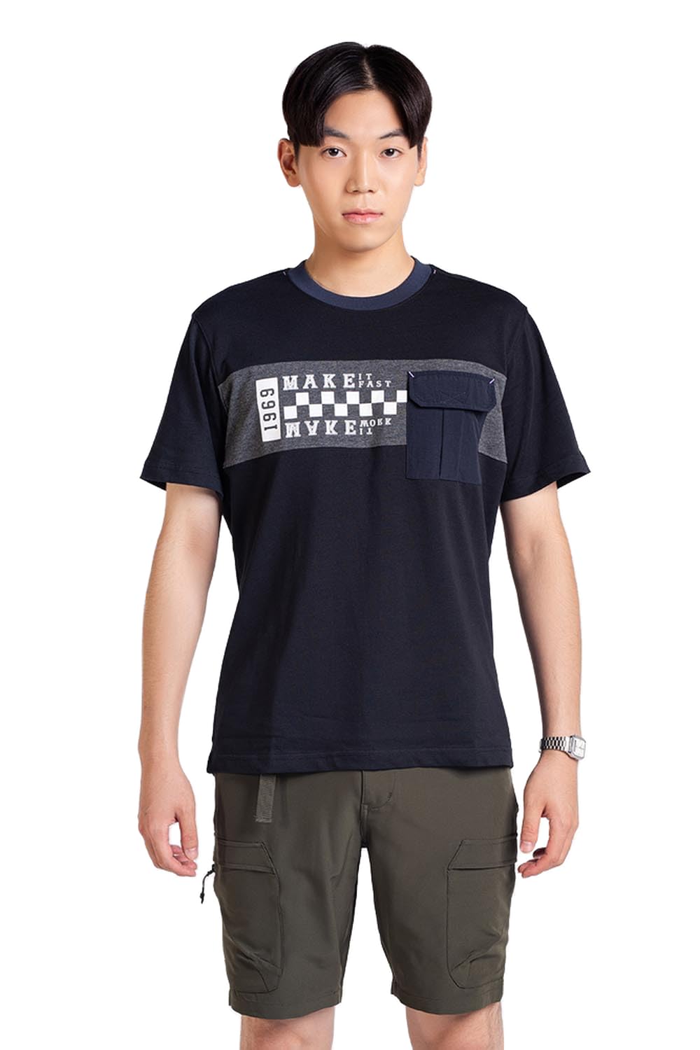 bossiniMen's Cotton Knitted T-Shirts