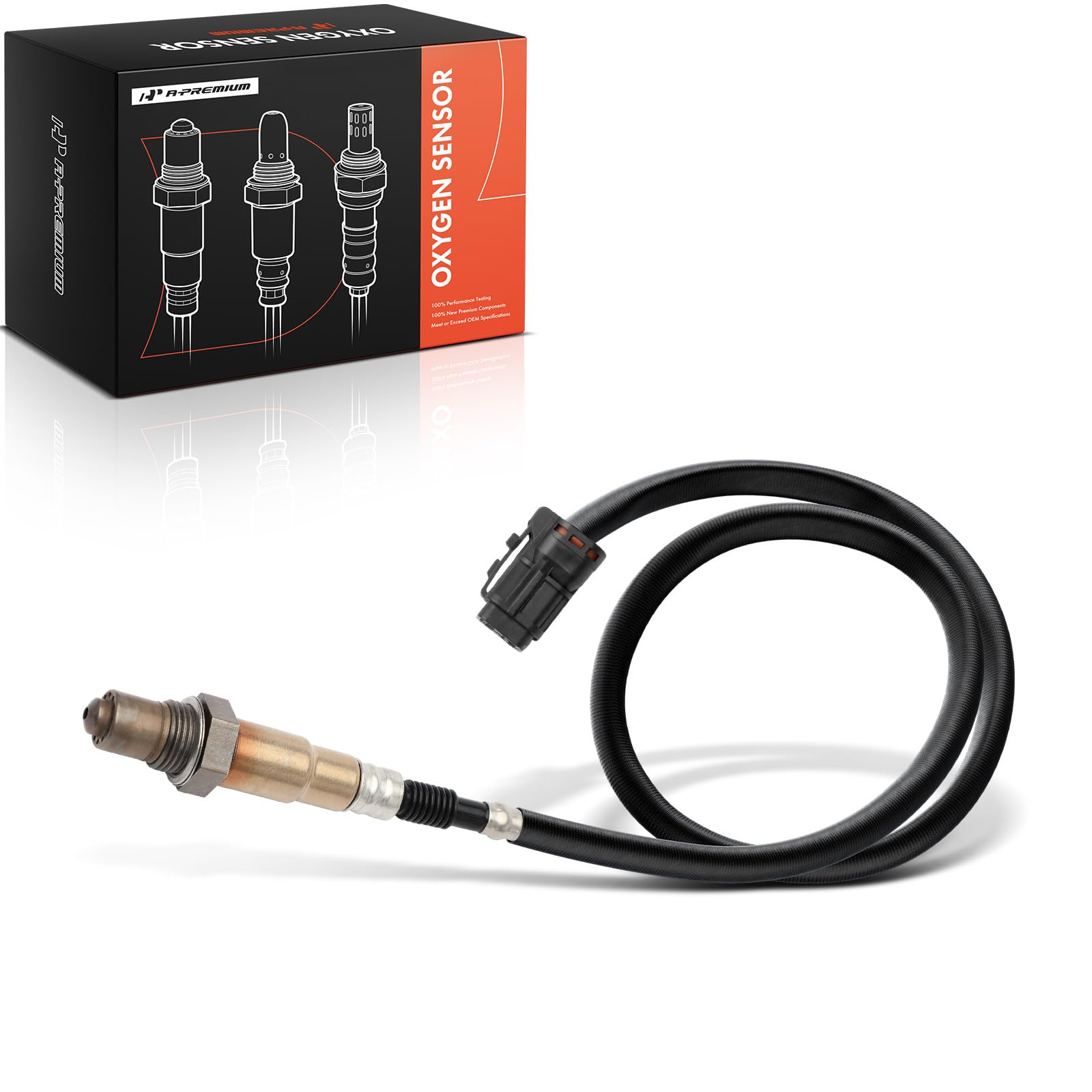 A-Premium Downstream O2 Oxygen Sensor Compatible with Hyundai Elantra 2011-2013, Elantra GT 2013-2017, Elantra Coupe, Tucson 2016-2018 & Kia Forte 2014-2018, Forte Koup 14-17, Forte5, B1S2, 4-Blade-image-24
