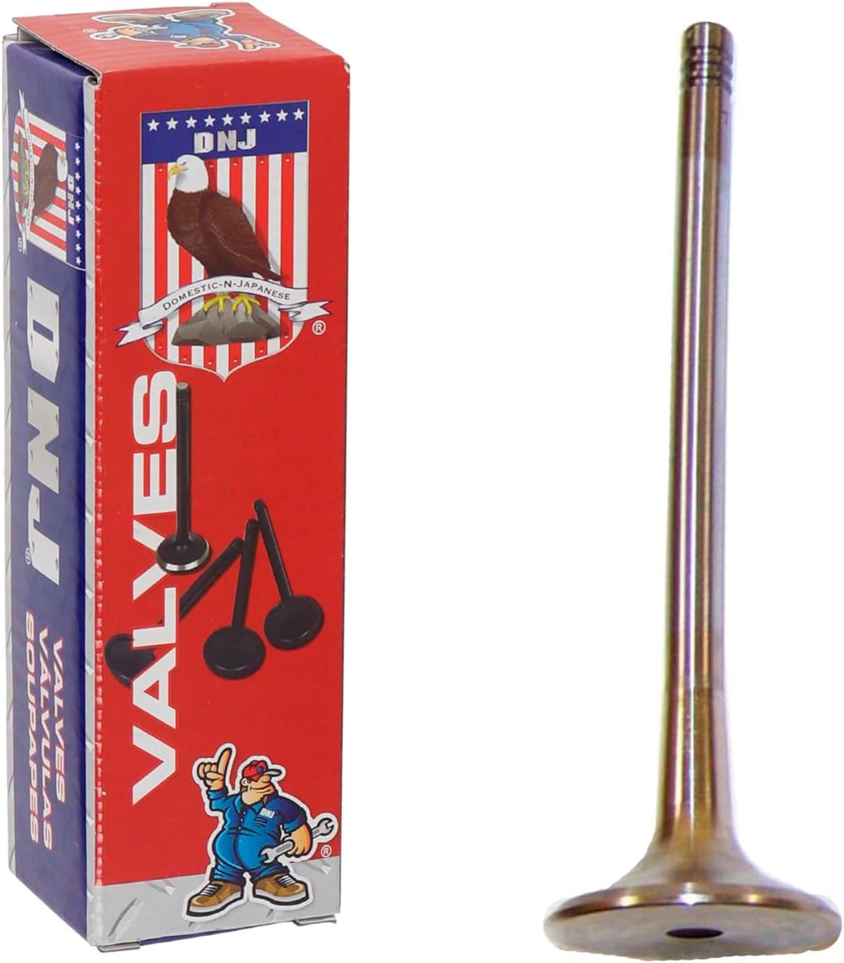 DNJ EV800A Exhaust Valve for 1997-2006 Audi, Volkswagen A4, A4 Quattro, A6 1.8L-3.0L L4 20V DOHC 1781cc