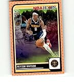 2023-24 Hoops Haunted Orange #266 Peyton Watson Denver Nuggets NBA Basketball Trading Card