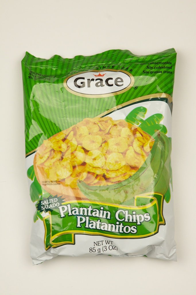 Grace Green Plantain Chips 3 oz