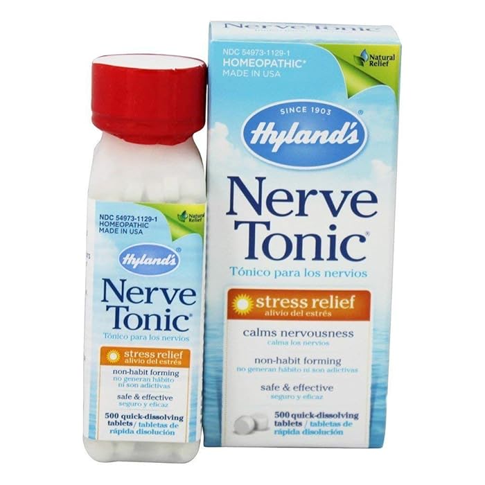 Buy Hyland's Stress and Anxiety Relief Supplement, Nerve Tonic, Natural
