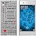Produktbild PhoneNatic Case kompatibel mit Sony Xperia XA1 Ultra Silikon-Hülle in Love Wörter M4