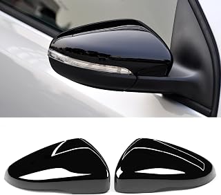 TTCR-II 2PCS Spiegelabdeckungen Kompatibel mit VW Golf MK6/Touran 1T3