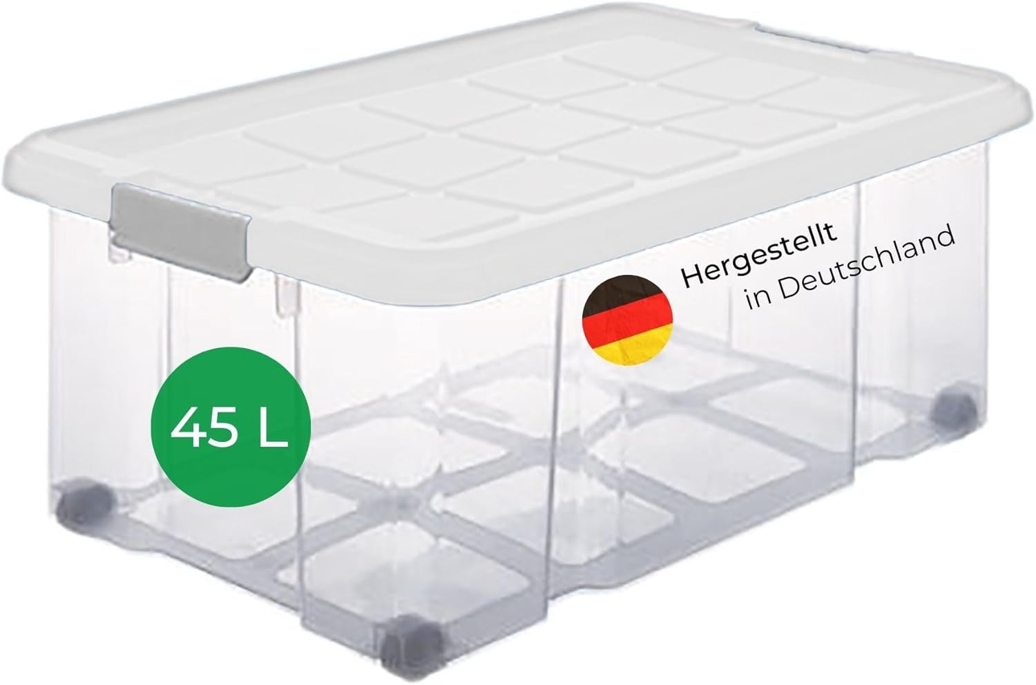 Novaliv Lot De 4 Petites Boîtes De Rangement En Plastique Avec