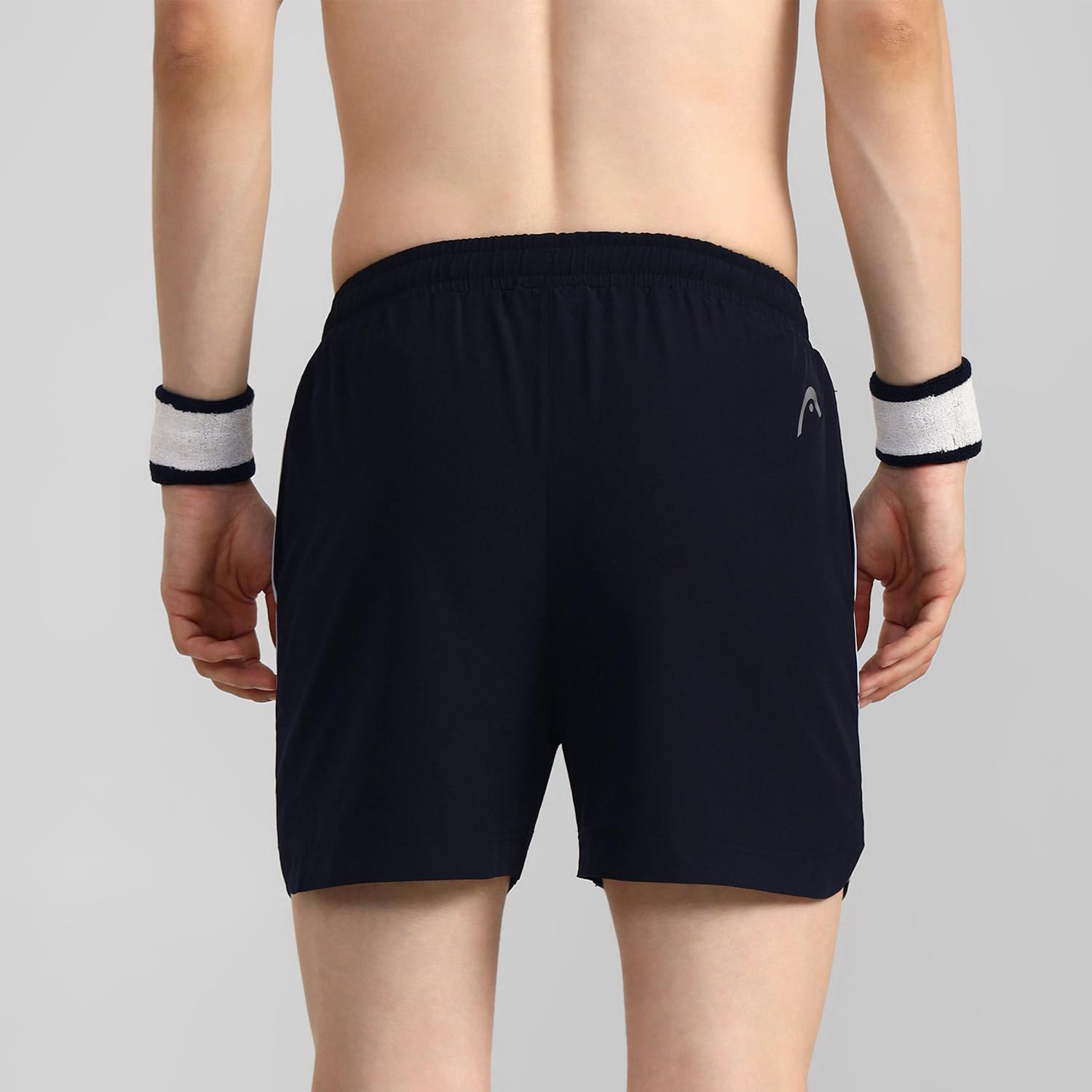 HEAD HPS-1116 Badminton Shorts for Mens | Material: NS Lycra | Size: Large | Color: Navy 2