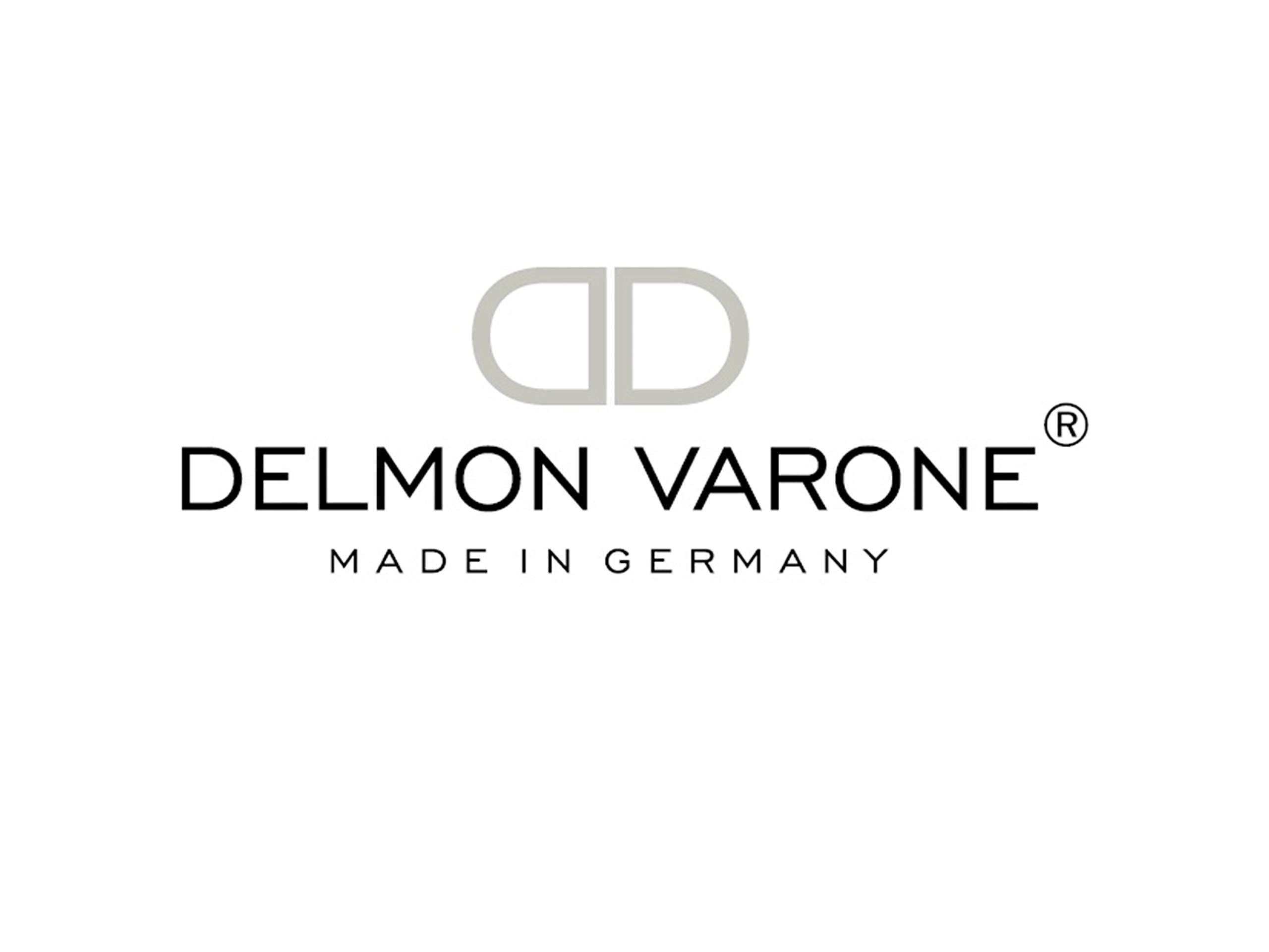 DELMON VARONE - Personalisierbare Dokumentenmappe DIN A4 mit Schloss & Schlüssel inkl. 10 Klarsichthüllen, Cambridge Top Grain Leder braun, Ringbuch Ordner Sammelmappe mit Verzeichnis für Zeugnis