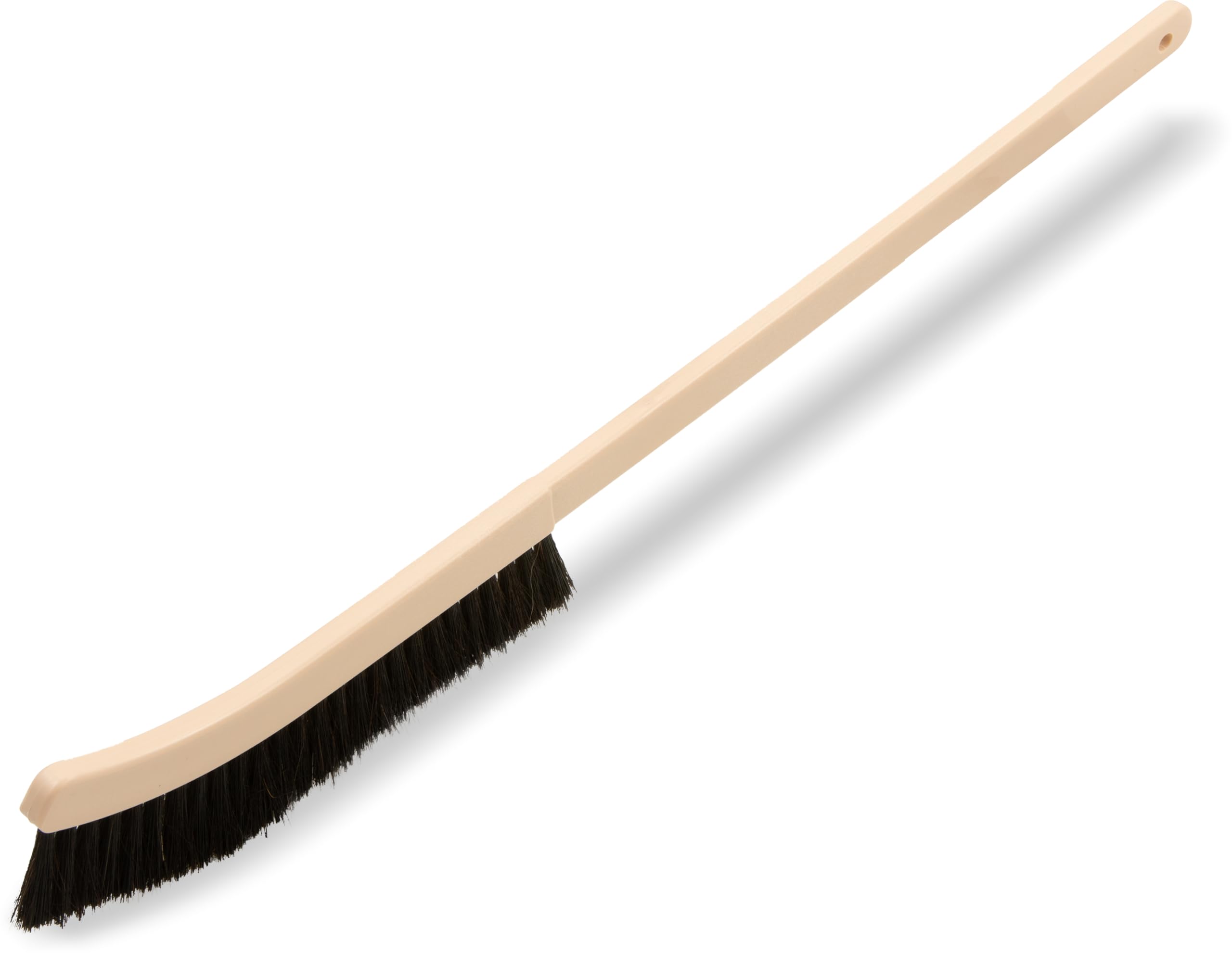 Carlisle 4541103 - Spazzola stretta per radiatore, blocco di plastica, setole in crine di cavallo/polipropilene, lunghezza 61 cm, lunghezza spazzola 22,9 cm, bordo setole 5,1 cm, nero (confezione da