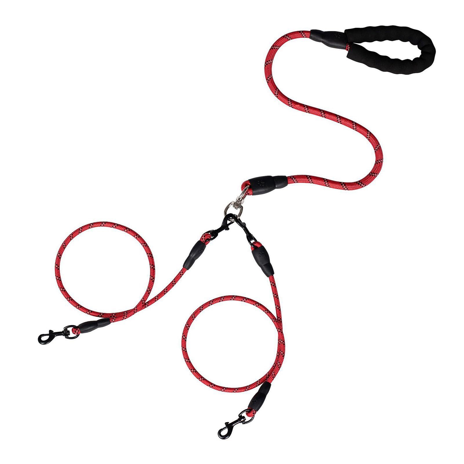MICFENY Ergonomic Grip Detachable Dog Leashes with Reflective Durability and Easyly Control for Effortlessly Handling