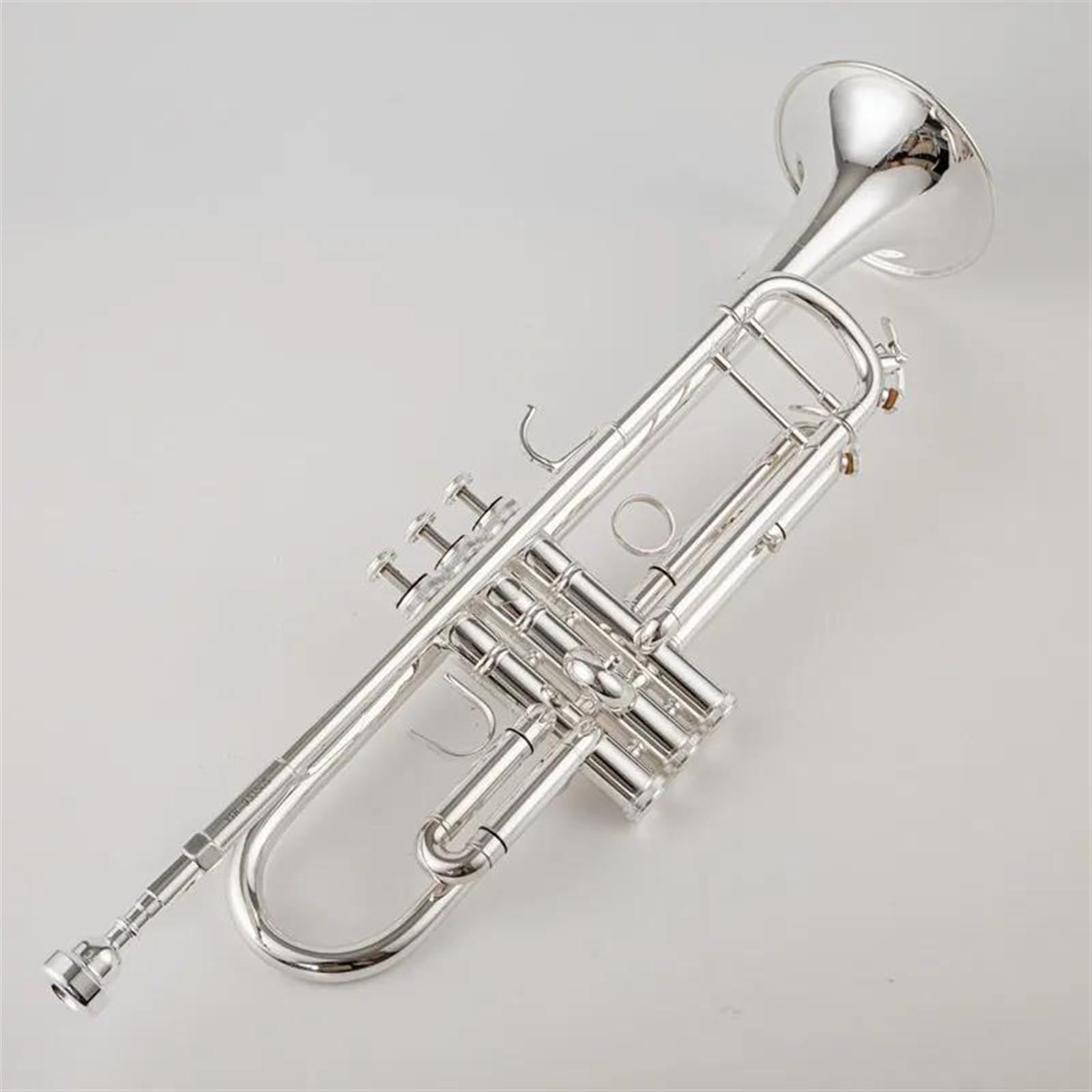Tromba Per Principianti Tromba In Sib Sib Strumenti Musicali A Tromba Professionali In Ottone Placcato Argento Con Custodia In Pelle