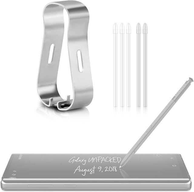 Galaxy Tab S6 S Pen Nibs, S Pen Nibs, 5X Replacement Touch Stylus Tips Stylus Pen Tips for Samsungs Galaxys Note 9, Note 8, Galaxys Tab S 3,Tab S4 Tab 2 (White)