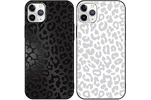 2 Pack iPhone X/XS Cheetah Print Phone Case