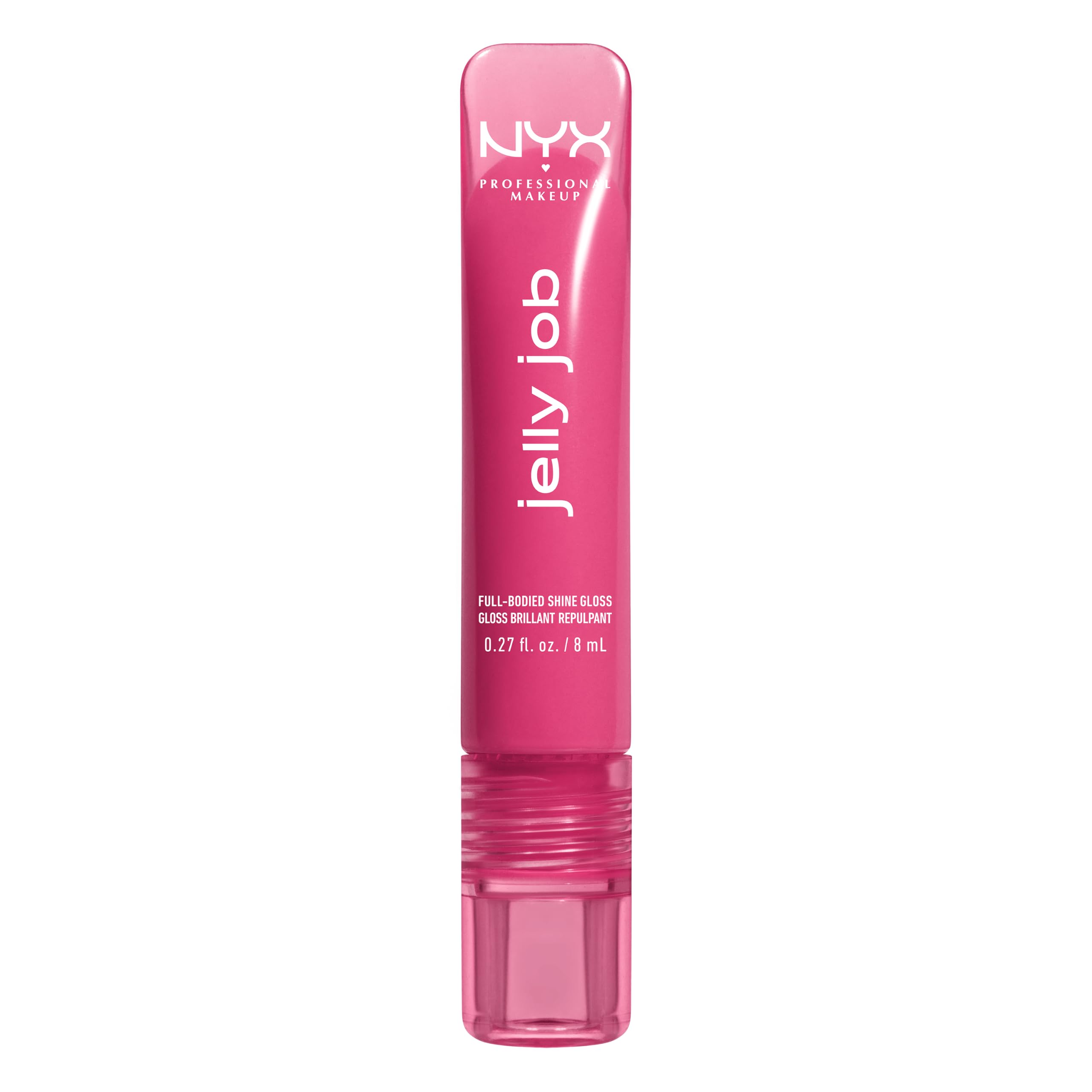 NYX Professional Makeup Lip Gloss, Plumping Peptide Formula, Jelly Jammin'