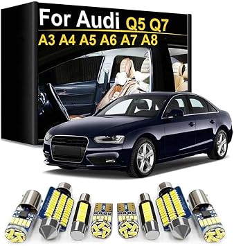 LED   A3 S3 8L 8P 8V A4 S4 B5 B6 B7 B8 A5 S5 A6 S6 C5 C6 C7 A7 S7 A8 S8 D3 Q5 SQ5 Q7 4L