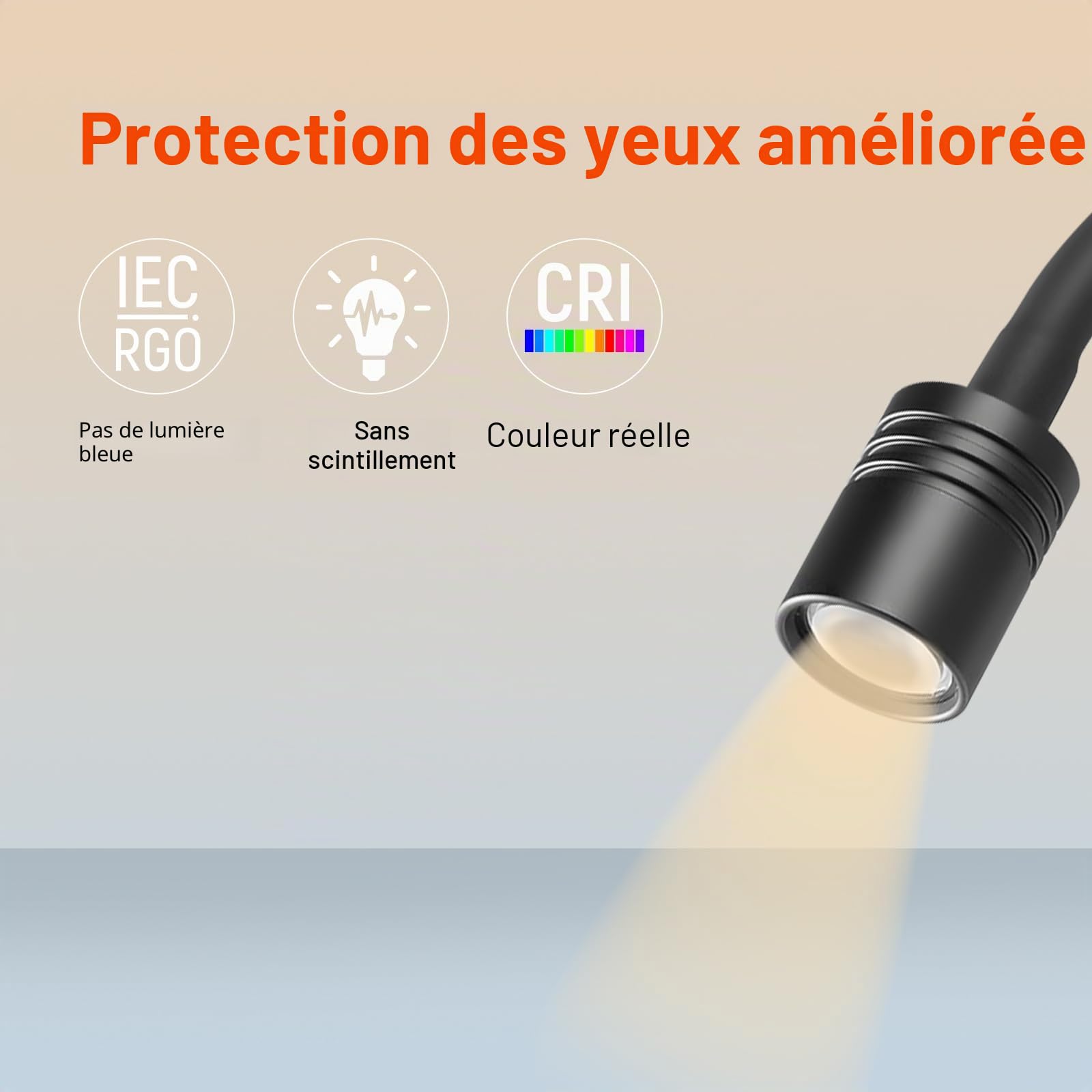 2 x Lampe de Lecture 12V LED Spot Camping-Car Flexible Col de Cygne Noir Luminosité Réglable Applique Murale DC24V 3200K pour Bateau Caravane Voiture Camion, avec USB & Variateur Interrupteur