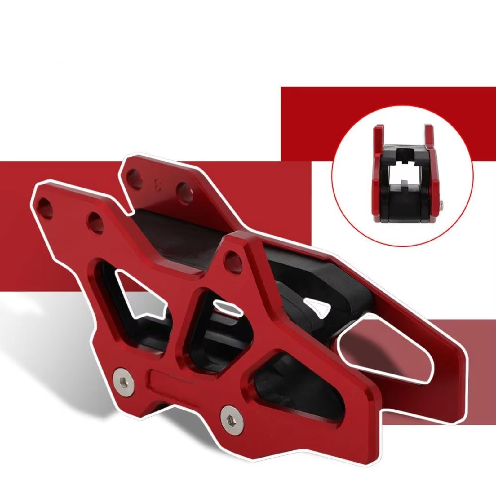 Guidacatena In Moto Guidacatena Motocicletta Per CRF250X 2007-2017 | Motociclo Guidacatena Protezione Protezione Componenti Accessori Gruppo di sostituzione Sostituisci