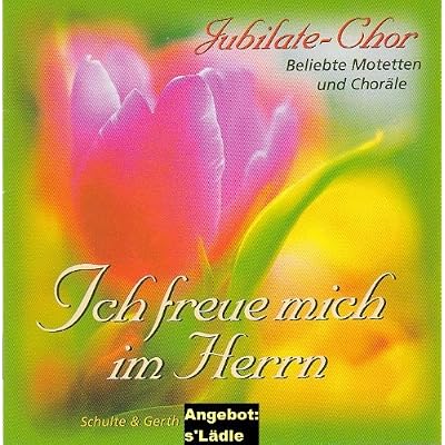 Ich freue mich Herrn