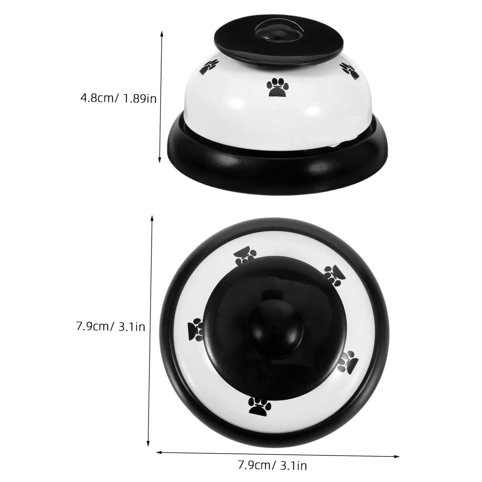 Sosoport Versatile Pet Training Bell Dog Cat Doorbells Interactive Communication Toy Perfect for Potty Training Portable Abs Bell