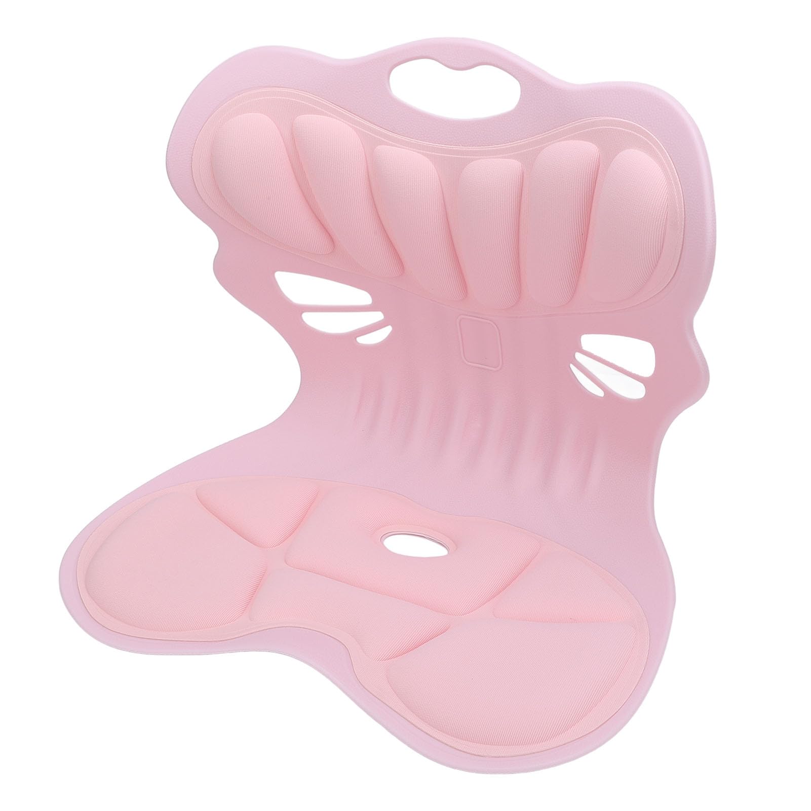 Chrees Silla correctora de postura ergonómica con columna lumbar transpirable, alivio de la cintura, reduce la fatiga, ideal para accesorios de escritorio de oficina