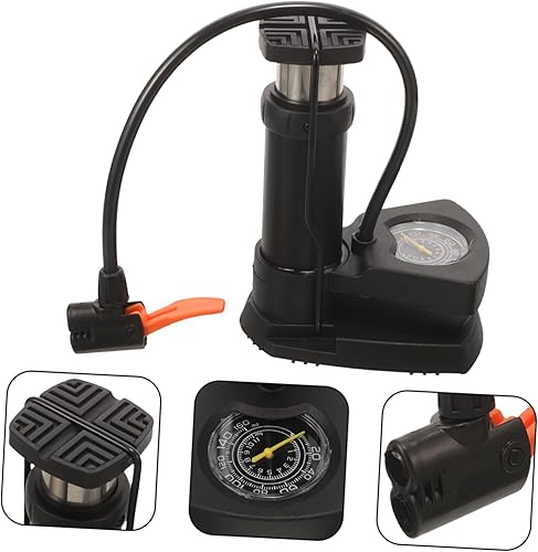 Miniatura 6 de INOOMP Inflador de coche Inflador de neumáticos de coche Inflador de aire de coche Bomba de aire de coche para neumáticos Bomba de bicicleta