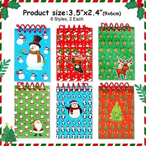 Set de 24 lápices navideños y mini cuadernos HOWAF miniatura 3