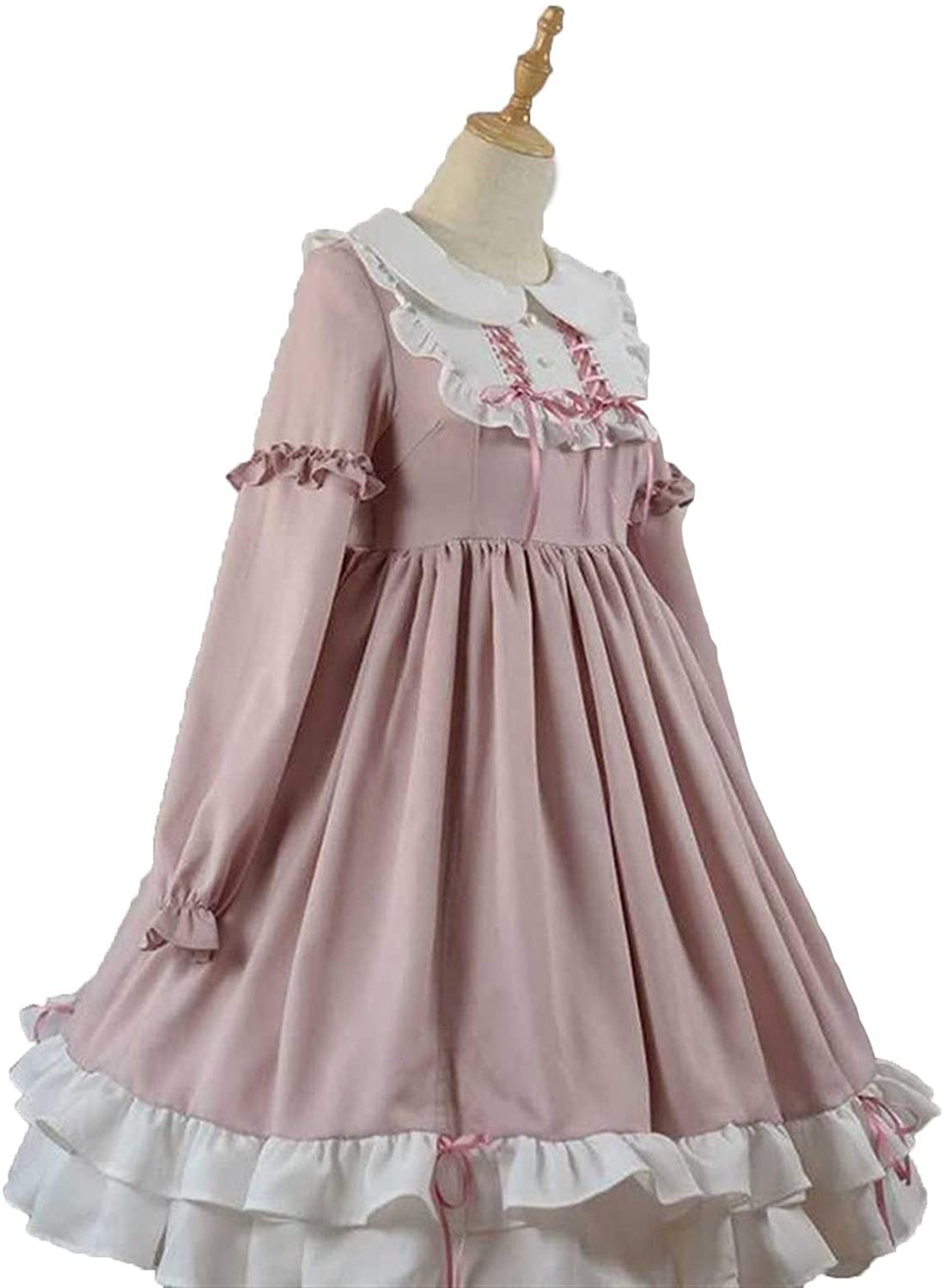 Robe lolita gothique douce rose le cadeau idéal pour fan de cosplay