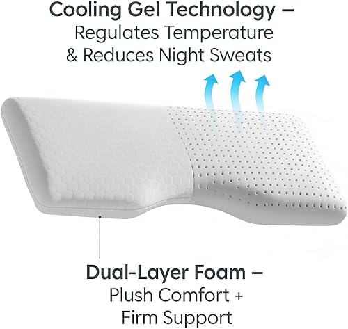 Miniatura 6 de Almohada Queen de felpa refrescante Curve