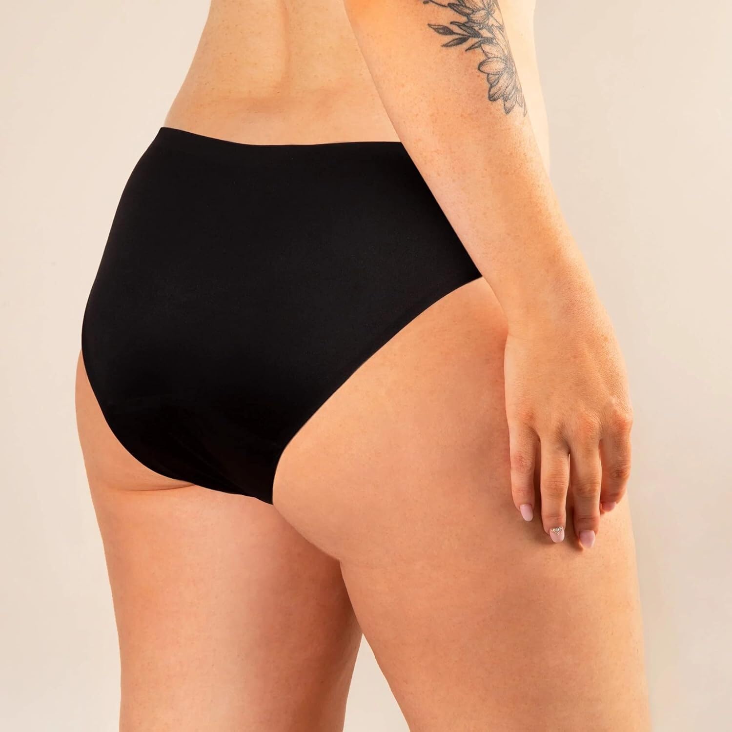 Maillot de Bain Menstruel - 4 Couches Absorbantes Flux Léger à Modéré - Protection Hygiénique Réutilisable sans Fuite - Résistant Chlore et UV - Marque Française - Nora