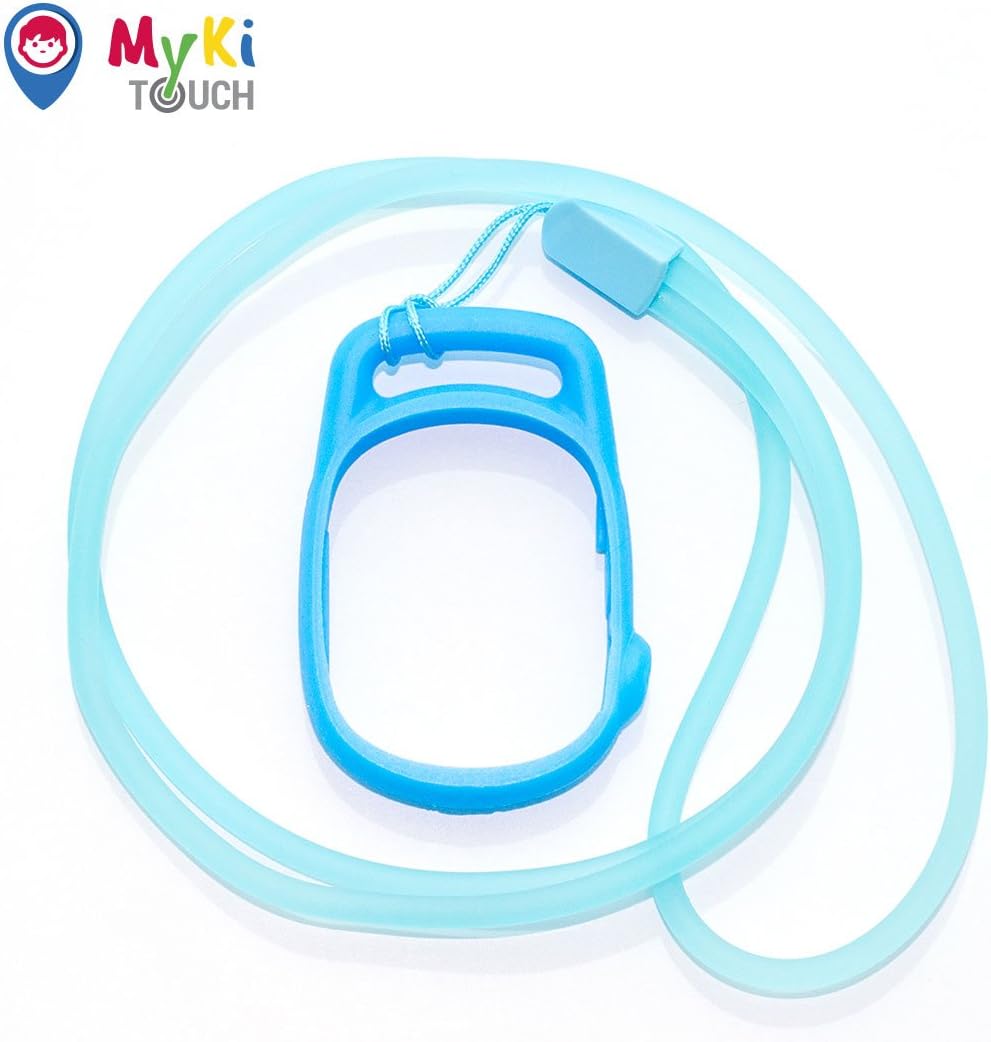 MyKi Touch Necklace Accessory Neck Strap Chain Fit All MyKi Watches (Blue)